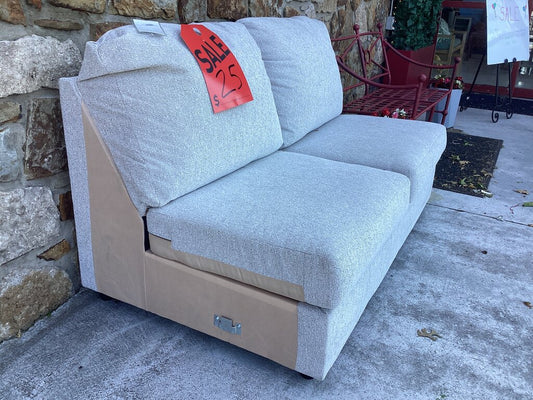 86053 - Ashley Furniture Edenfield Linen Armless Loveseat