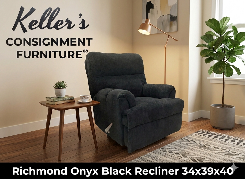 Richmond Onyx NEW Recliner 33x33x38 (2155)