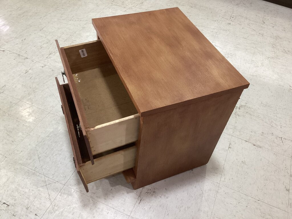 86103 Two Drawer Nightstand 21x16x21