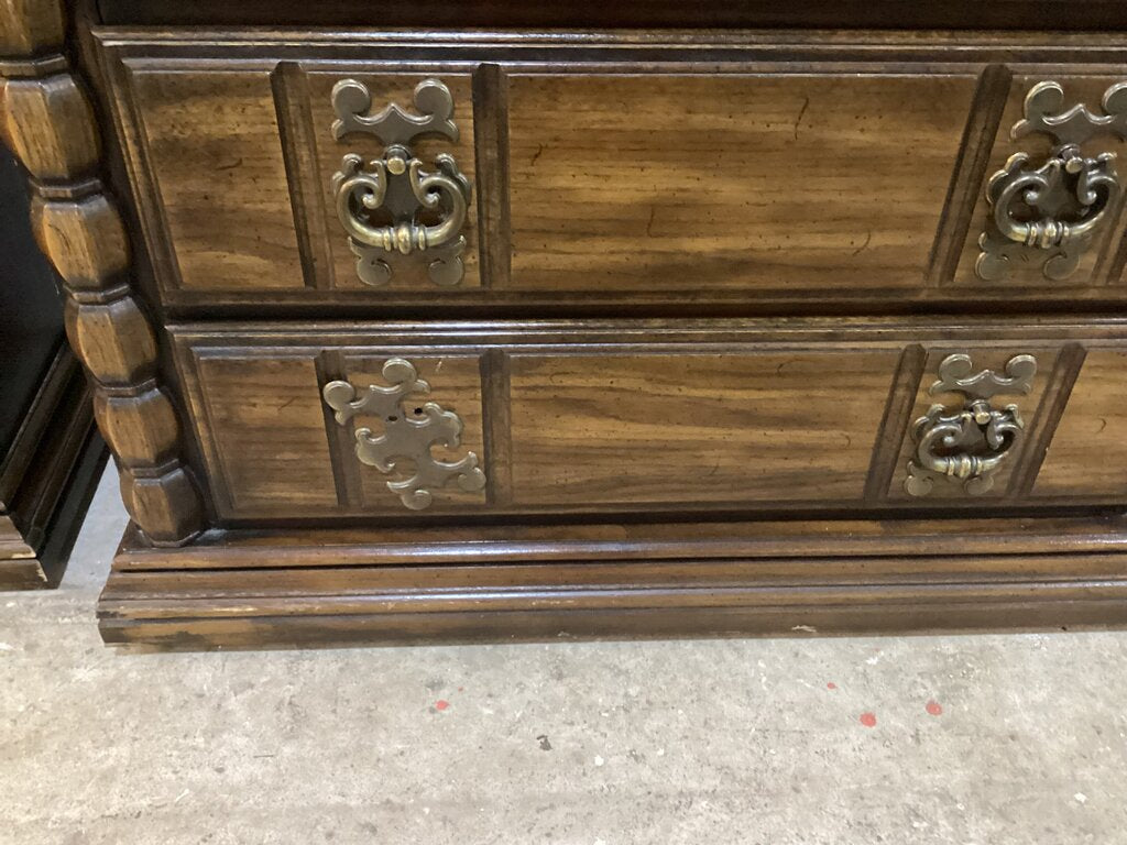 86121 Vintage Wood Chest 38x18x49