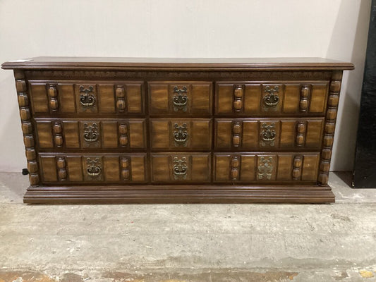 86122 Vintage Wood Dresser 70x18x32