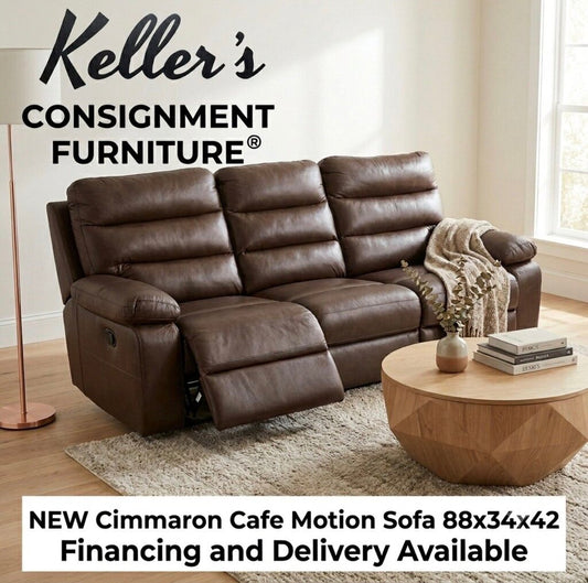Cimmaron Cafe NEW Motion Sofa 88x34x42 (1803CIMC)