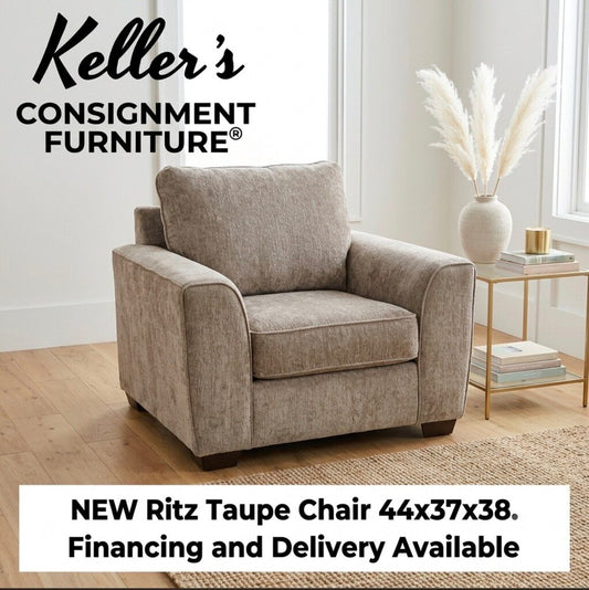 Ritz Taupe Chair 44x37x38 (12501-5864)