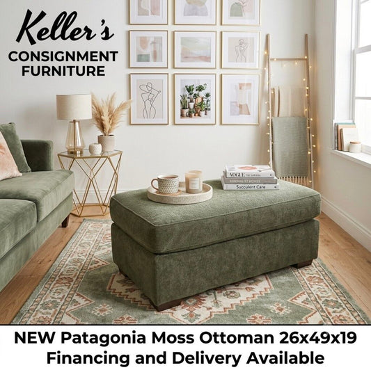 Patagonia Moss NEW Ottoman 26x49x19
