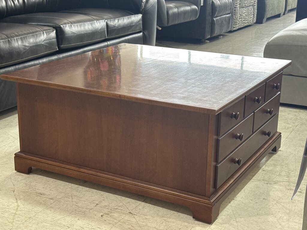 86163 - Stanley Storage Cocktail Table 38x38x18