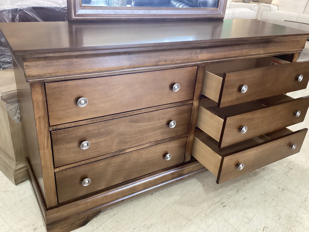 Seminole NEW Dresser w/Mirror 61x18x33-71 (129394-395)