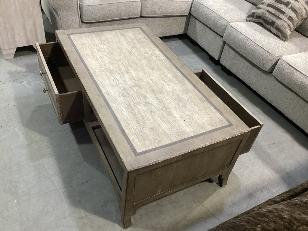 86209 - Hooker Piazza Storage Cocktail Table 52x28x19