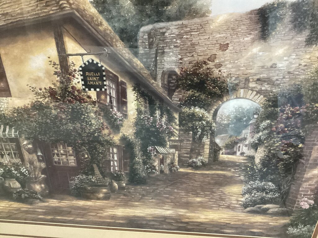 86207 Ruelle Saint Framed Print 45x2x36