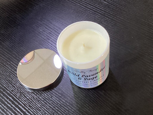 86216 Natural Coconut Apricot Wax Candle 8oz