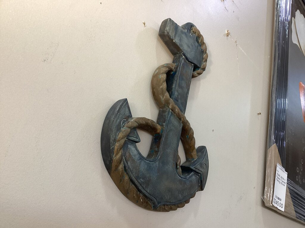 86226 Rustic Wood Wall Anchor 11x2x17