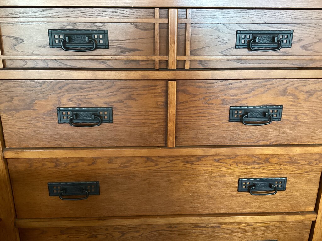 86274 Mission Style Chest 38x19x52