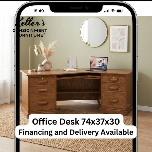 86117 - Office Desk 74x37x30