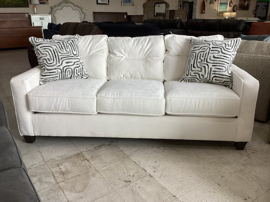 Braves Cream NEW Sofa 84x37x36 (71003-5866)