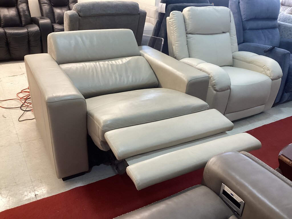 86350 - Ashley Texline Leather Power Recliner 48x41x32
