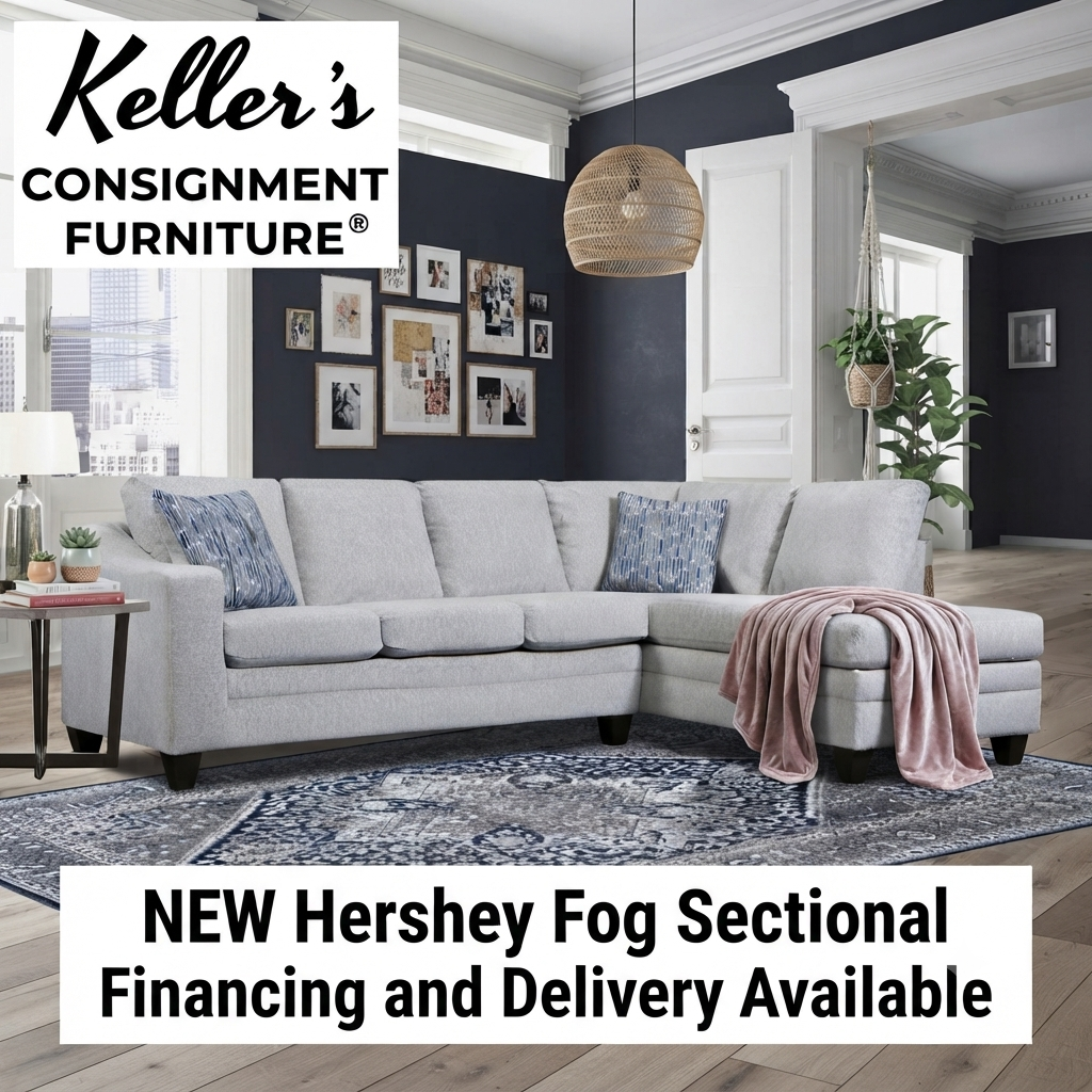 Hershey Fog NEW 2pc Sectional 110x76x38 (4750-05S/L)