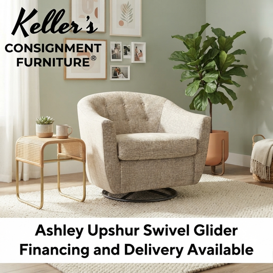 86351 - Ashley Upshur Swivel Glider 33x33x31