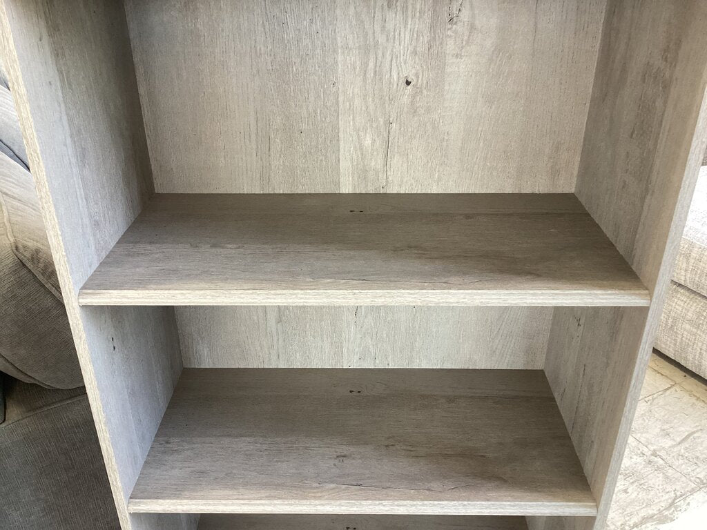 Wiley Oak Gray NEW 6ft Bookcase 26x12x72