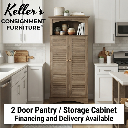 86364 Pantry 2 Door Storage Cabinet 35x18x72
