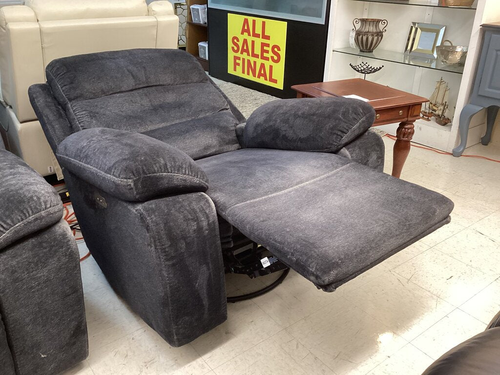 86374 - Boulevard Power Swivel Rocker Recliner 45x30x40