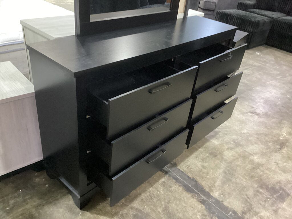 Trinidad Black NEW Dresser w/Mirror