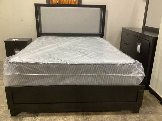 Trinidad Black NEW Platform Queen Bed Frame