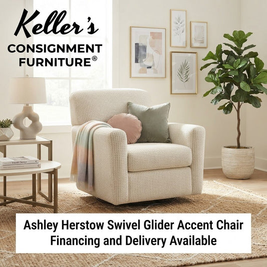86436 Ashley Herstow Swivel Glider Accent Chair