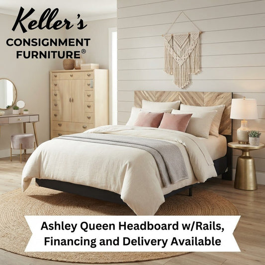 86477 - Ashley Queen Headboard w/Rails