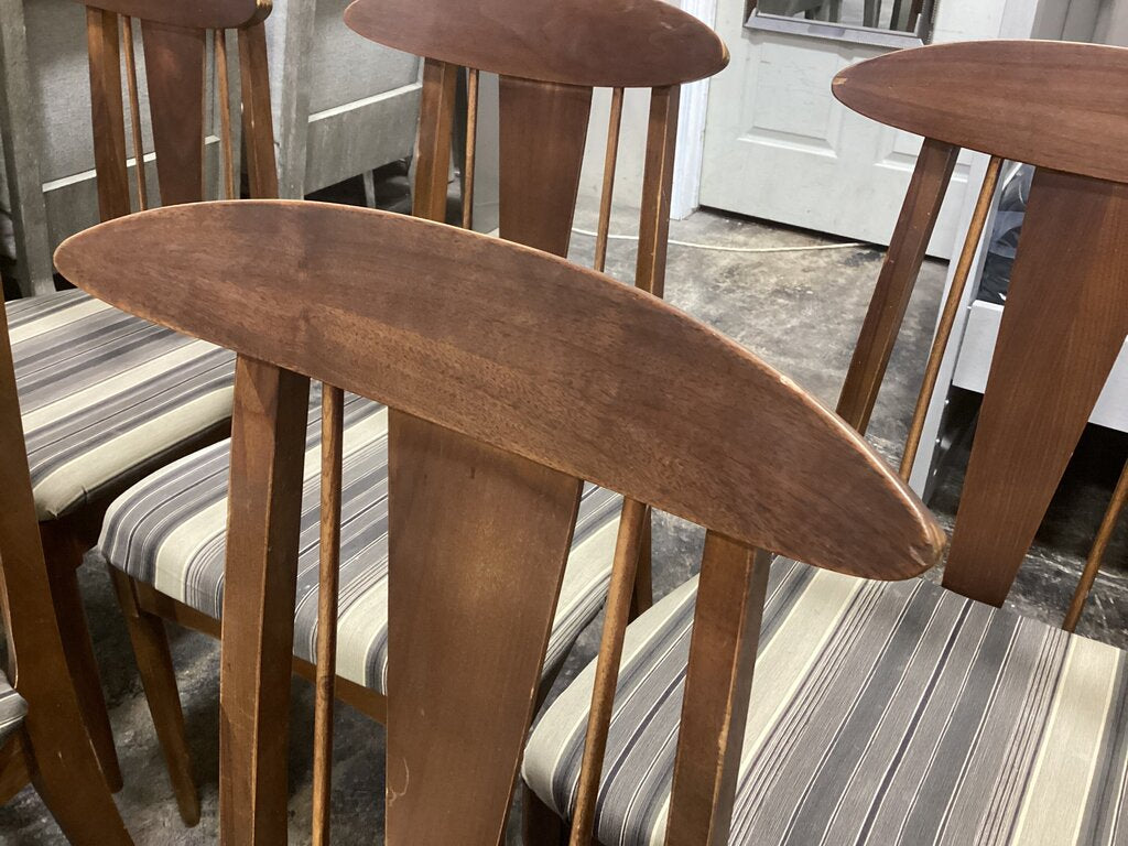 86485 Mid-Century Dining Chairs Set of 6 20x18x36