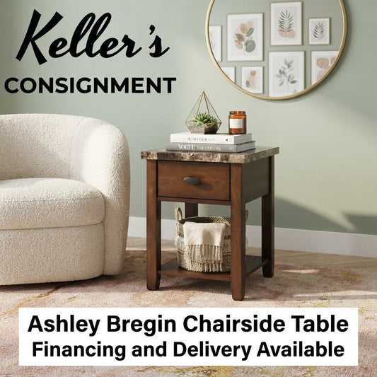 86520 - Ashley Bregin Chairside Table 13x22x23