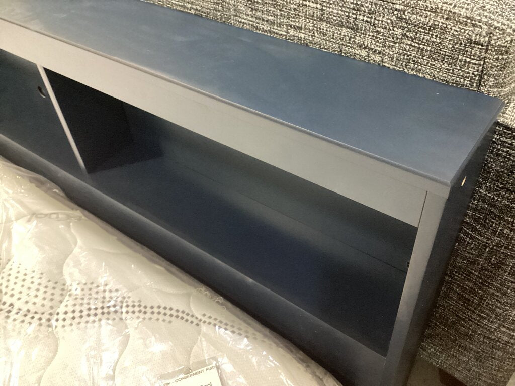 85631 - Ashley Simmenfort Full Bookcase Navy Blue Storage Bed 81x54x26