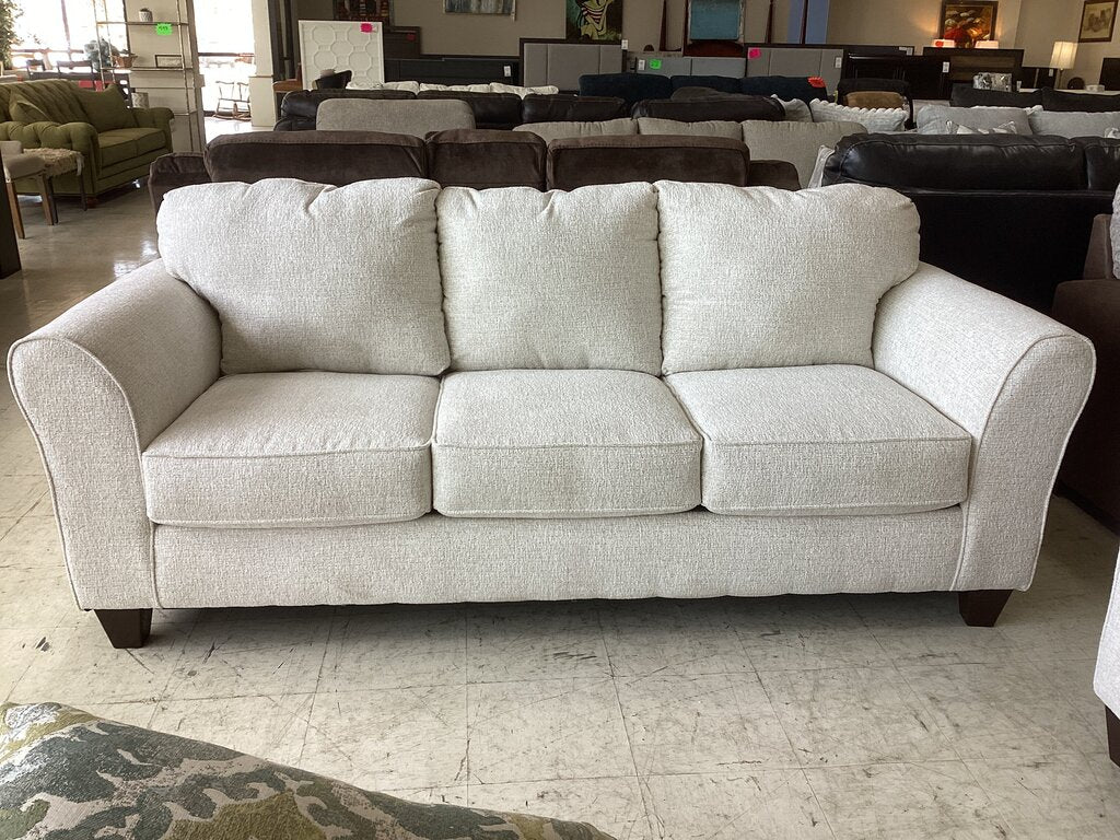 Giggles Parchment NEW Sofa 85x36x36 (5043)