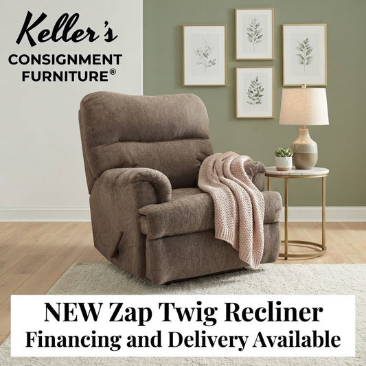 Zap Twig NEW Recliner 32x35x39 (2155)