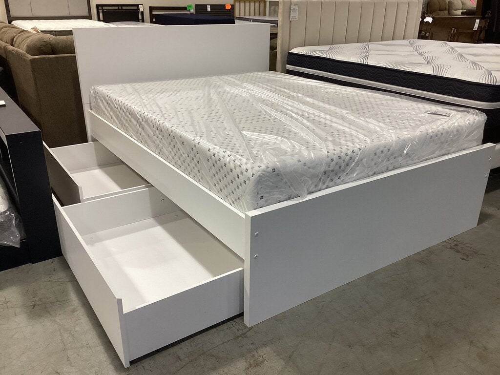 86569 Ashley Onita Queen Platform Storage Bed Frame 64x85x40