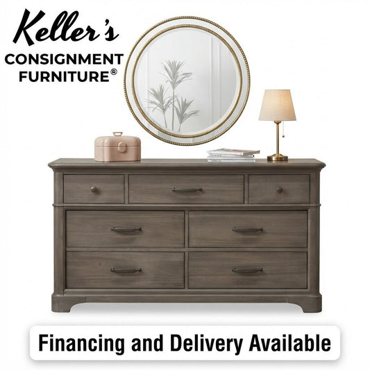 86622 - Seven Drawer Dresser 64x18x33