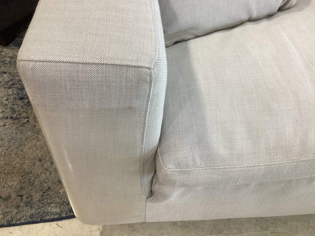 86672 Restoration Hardware 6ft Cloud Sofa 72x40x27