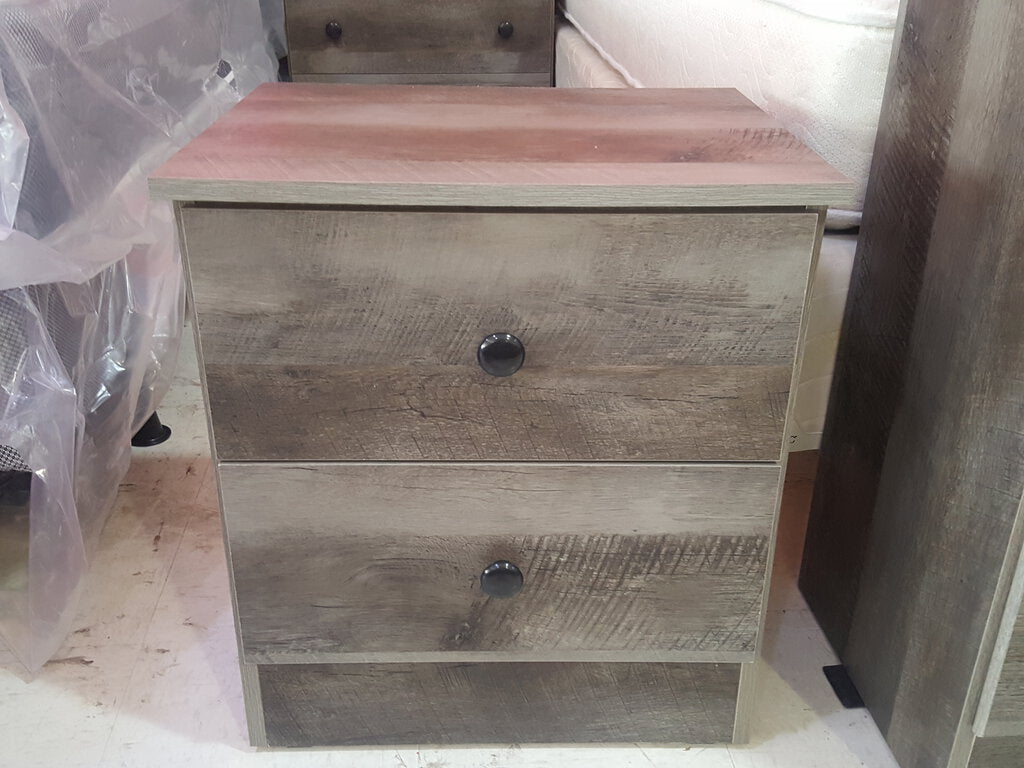 Promo Gray NEW Nightstand 20x16x22 (194-02)