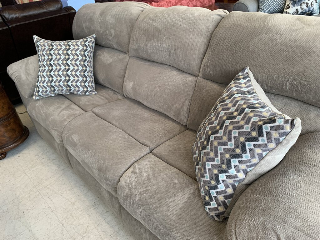 Chevron Seal NEW Power Reclining Sofa 90x41x40 (1409-S)