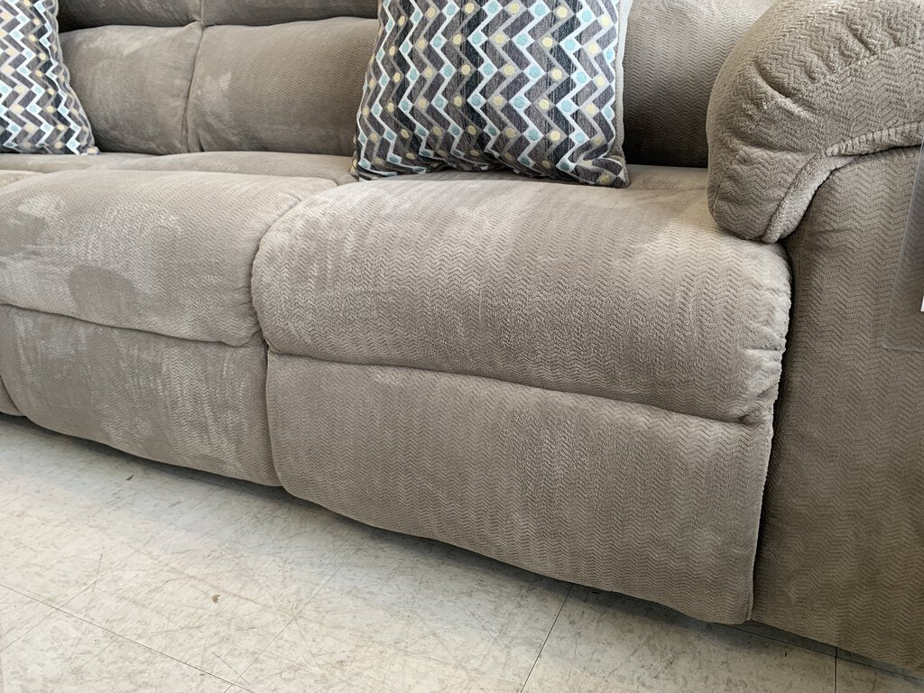 Chevron Seal NEW Power Reclining Sofa 90x41x40 (1409-S)