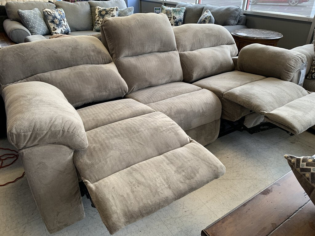 Chevron Seal NEW Power Reclining Sofa 90x41x40 (1409-S)