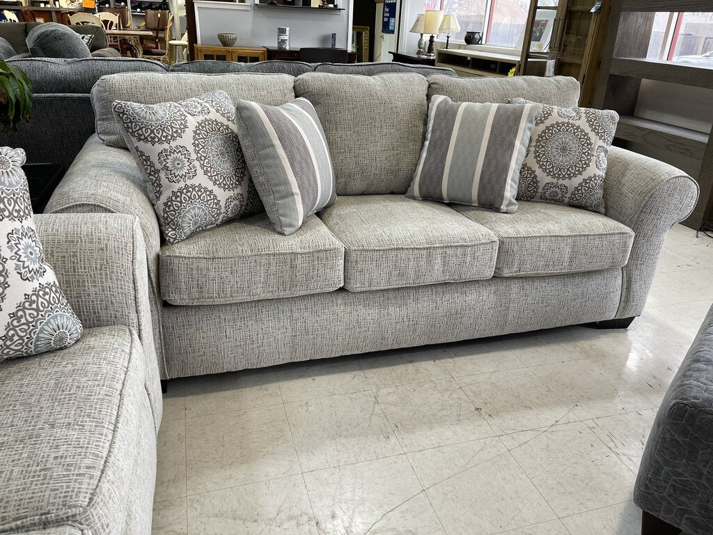 Charisma Linen NEW Sofa 88x38x38 (3443-3905-CHAL)