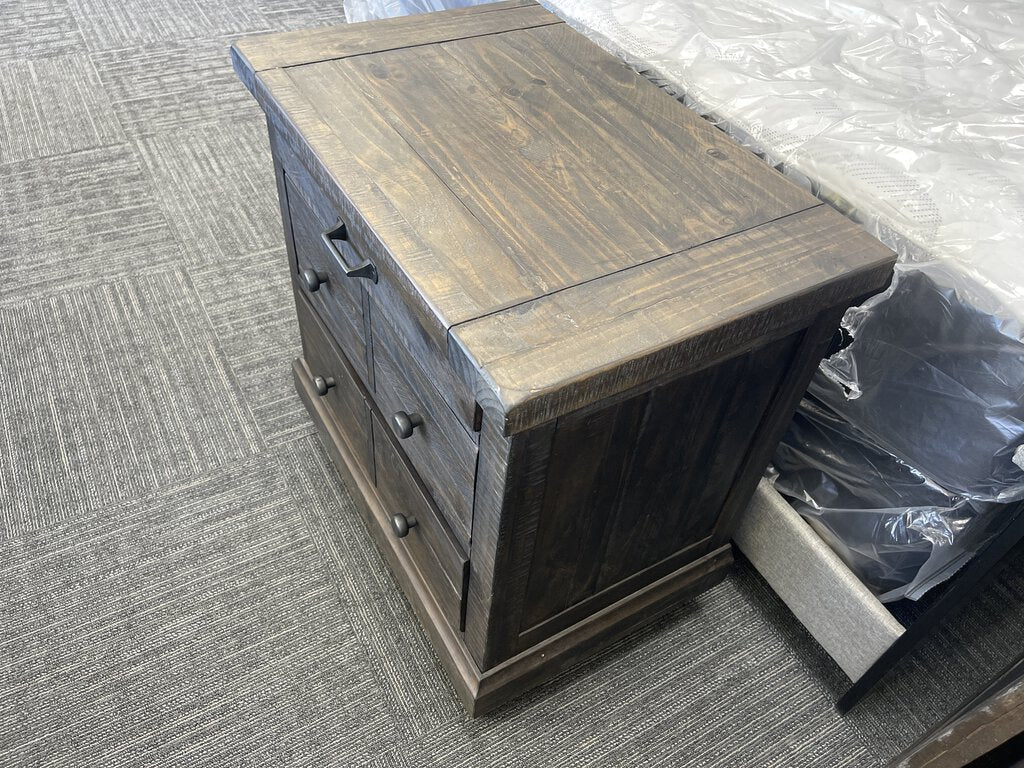 78727 (8038-5) Magnussen Home Brenley Nightstand w/Power 28x19x19