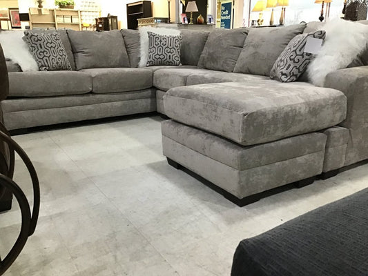 Hearth Cement NEW 2pc Sectional 123x97x65x37 (2760-06)