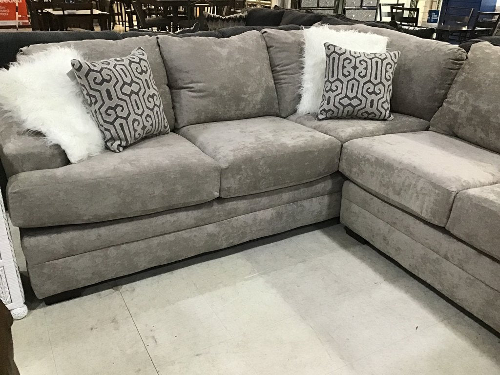 Hearth Cement NEW 2pc Sectional 123x97x65x37 (2760-06)