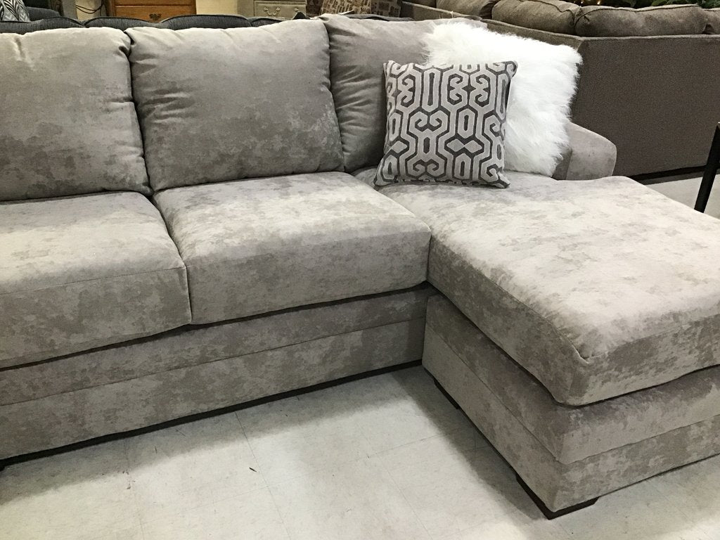 Hearth Cement NEW 2pc Sectional 123x97x65x37 (2760-06)