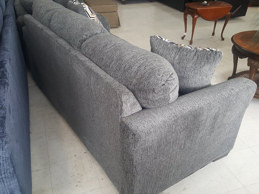 Allure Gray NEW Sofa 88x38x38 (3333-S)