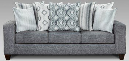 Stonewash Charcoal NEW Sofa 88x38x38 (5803-STOC)