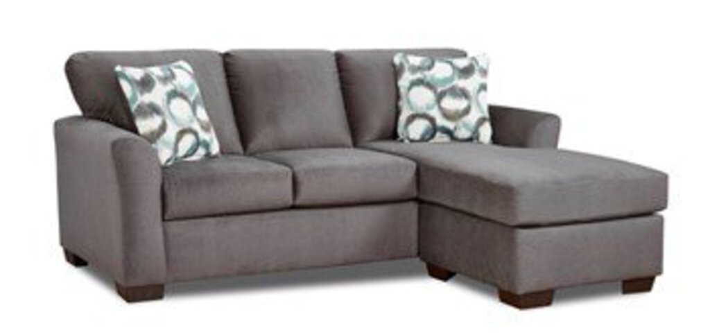 Fleece Seal NEW Reversible Sofa Chaise 81x66x38 (3903/3905-FLES)