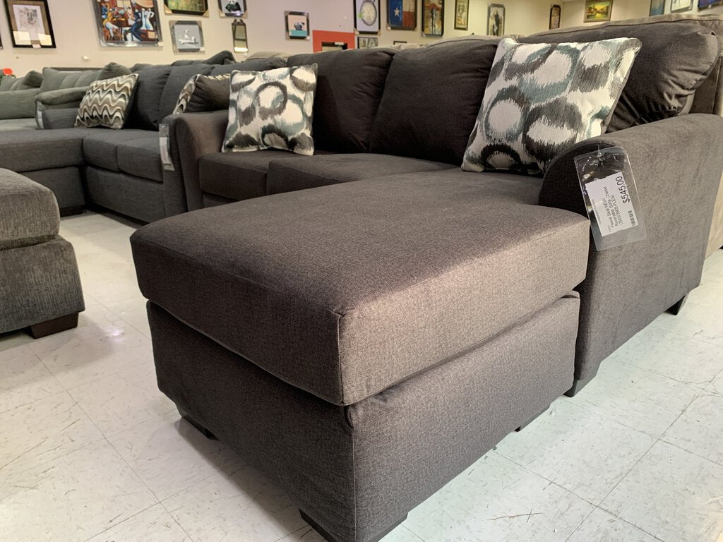 Fleece Seal NEW Reversible Sofa Chaise 81x66x38 (3903/3905-FLES)