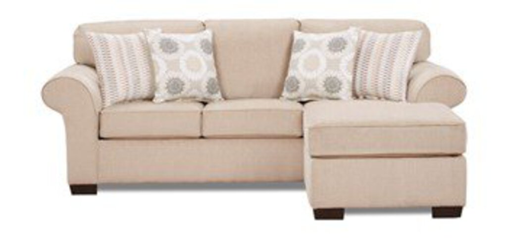 Tycoon Khaki NEW Reversible Sofa Chaise 92x37-68x38 (5343/5345-TYCK)