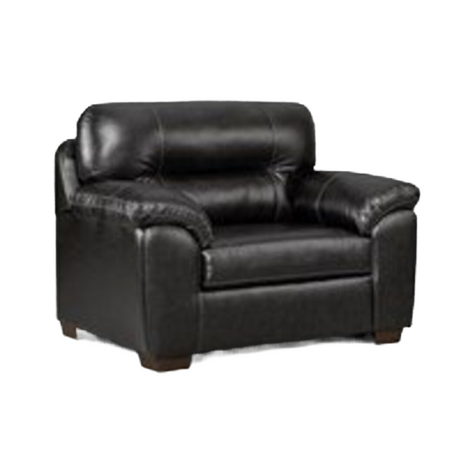 Austin Black NEW Chair & 1/2 -- 54x38x41 (5601)